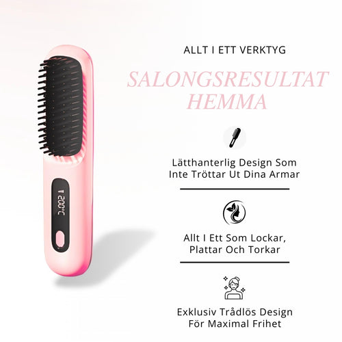 Stella - Bärbar Stylingborste