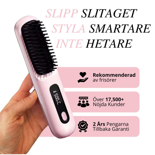 Stella - Bärbar Stylingborste