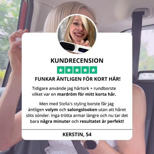Stella - Bärbar Stylingborste